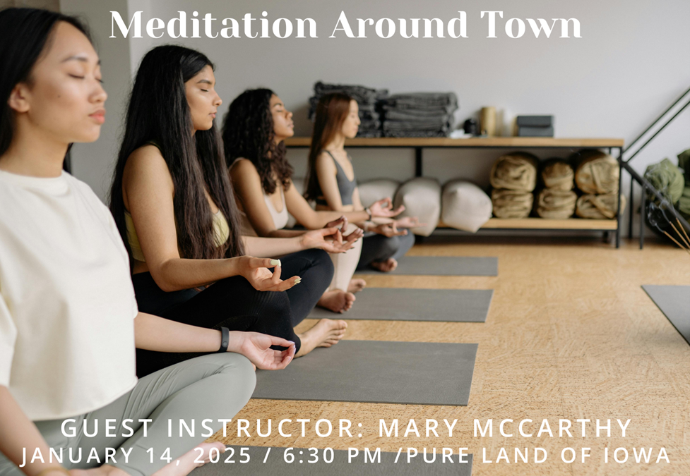 Meditation Around Town Cover Photo